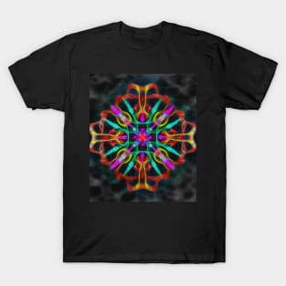 Vibrant shield decoration T-Shirt